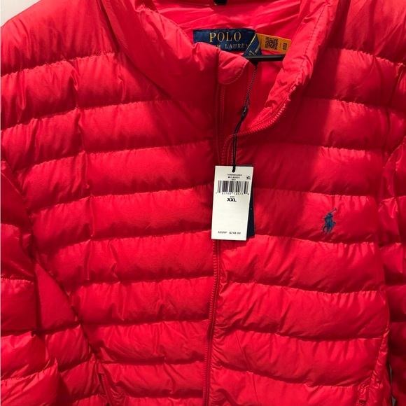 Polo by Ralph Lauren men Red Puffer Jacket - Picture 1 of 3